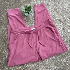 Tommy John | Zen Waffle Knit Berry Colored Joggers